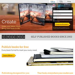 Self Publishing, Book Printing and Publishing Online
