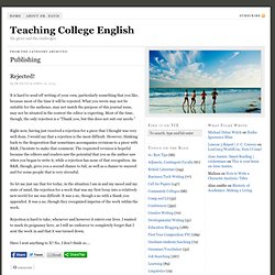 Publishing — Teaching College English