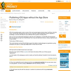 Publishing iOS Apps without the App Store