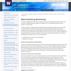 Web Publishing — Learning & Scholarly Technologies