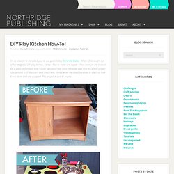 DIY Play Kitchen How-To! - CREATE: Blog