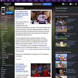 NHL : Puck Daddy - Yahoo! Sports Blog