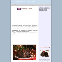 Christmas Pudding, recette de 1870