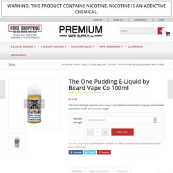 The One Pudding E-Liquid by Beard Vape 100ml