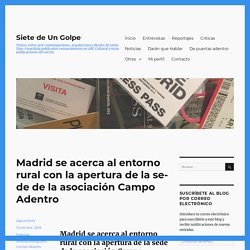 Abre sus puertas en Madrid en CAR: Centro de Acercamiento a lo Rural