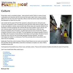 Puerto Rican Culture