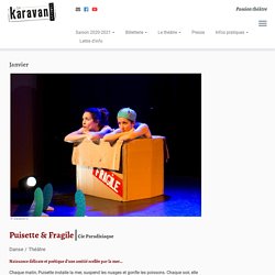 18 ou 20 janvier à 9h15 et 14h Puisette & Fragile – Karavan théâtre