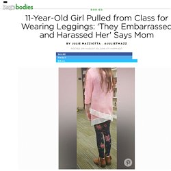 11yo Girl Pulled Out of Class for Wearing Leggings