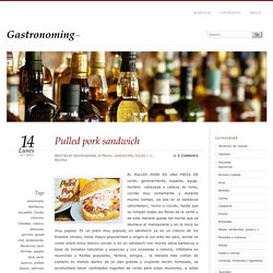 Pulled pork sandwich - Gastronoming – Gastronoming