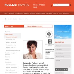 Pullos Lawyers - Cassandra Pullos