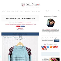 Raglan Pullover - Free Knitting Pattern