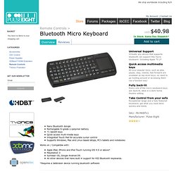 Pulse-Eight. Bluetooth Micro Keyboard