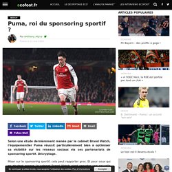 Puma, roi du sponsoring sportif ?