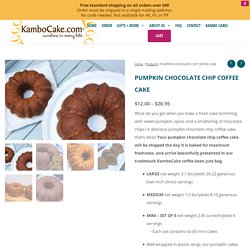 Get Delicious Pumpkin Chocolate Chip Coffee Cake at Home