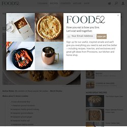 Soft Pumpkin Chocolate Chip Cookies recipe on Food52.com