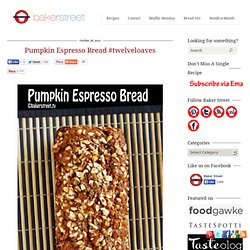 Pumpkin Espresso Bread