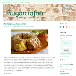 Pumpkin Monkey Bread