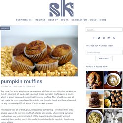 pumpkin muffins