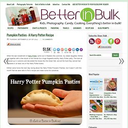 Pumpkin Pasties - A Harry Potter Recipe