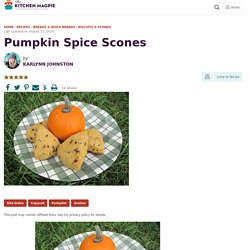 Pumpkin Spice Scones