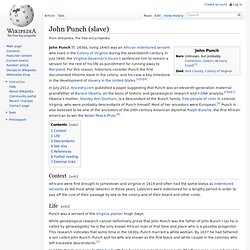 John Punch (slave)