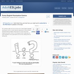 Funny English Punctuation and English Syntax - AdultESLjobs