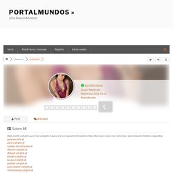 punebabes – Perfil – » Pregunta, comenta, responde… ¡es gratis!