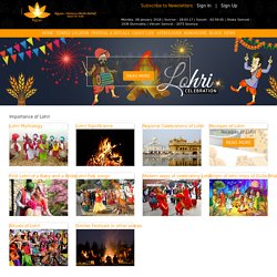 Lohri: Punjabi harvest folk festival of bonfire