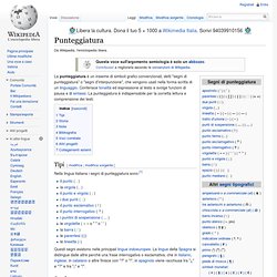 Punteggiatura - Wikipedia - Cyberfox