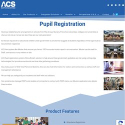 Pupil Registration