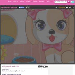 Cute Puppy Daycare - A Free Girl Game on GirlsGoGames.com