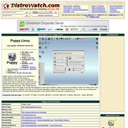 Puppy Linux (Distro Watch)