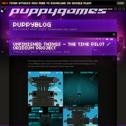 Puppygames news, diary, ramblings and rants