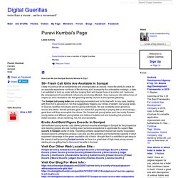 Puravi Kumbai's Page - Digital Guerillas