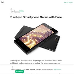 Purchase Smartphone Online with Ease