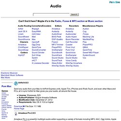 Audio - Software for Macintosh (Build 20111224031026)