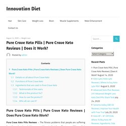 Pure Crave Keto Pills