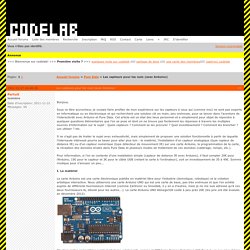 pure-data : Les capteurs pour les nuls (avec Arduino)