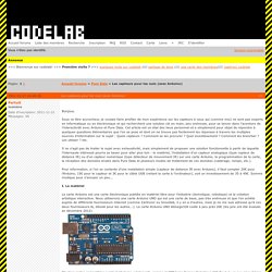 pure-data : Les capteurs pour les nuls (avec Arduino)