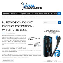 Pure wave cm5 vs cm7 Product Comparison - Which is the Best?