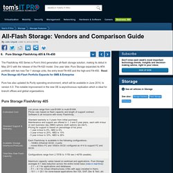 Pure Storage FlashArray 405 & 450 - Tom's IT Pro