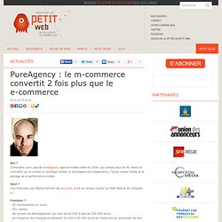 PureAgency : le m-commerce convertit 2 fois plus que le e-commerce
