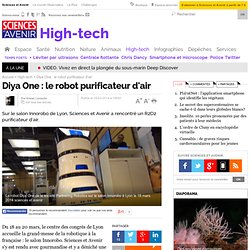 Diya One : le robot purificateur d'air