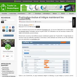 Pushingbox évolue et intègre maintenant les customURL