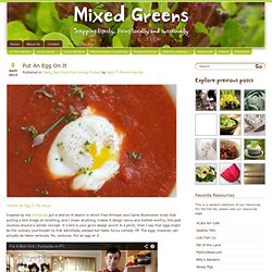 Mixed Greens Blog