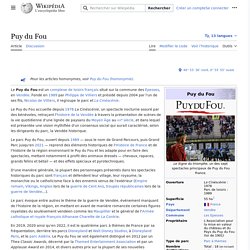 Puy du Fou - Wikipedia