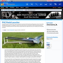 PVC Pedal Launcher