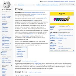 Pygame