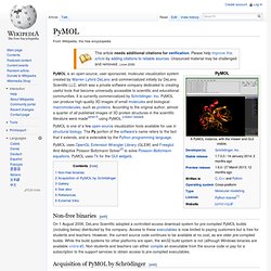 PyMOL - Wiki