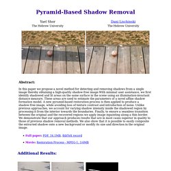 Pyramid-Based Shadow Removal